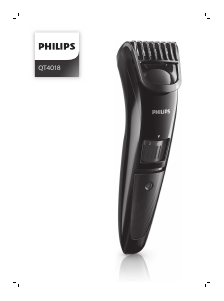 Mode d’emploi Philips QT4018 Tondeuse à barbe