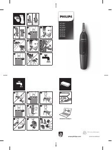 Handleiding Philips NT5176 Neushaartrimmer