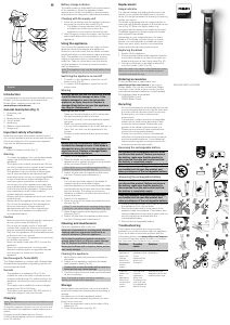 说明书 飞利浦 QP2523 One Blade 剃须刀