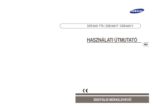 Használati útmutató Samsung DSB-9401F Digitális audiovevő