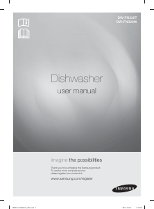 Handleiding Samsung DW-FN320W/XEH Vaatwasser