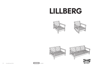Bruksanvisning IKEA LILLBERG Soffa