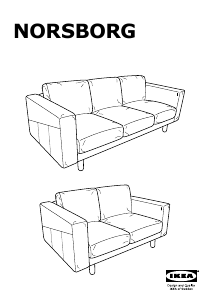Bruksanvisning IKEA NORSBORG Sofa