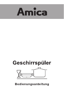 Bedienungsanleitung Amica EGSP 14084 V Geschirrspüler
