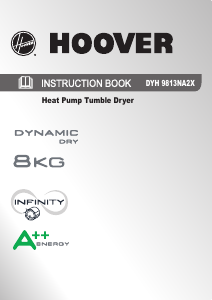 Bedienungsanleitung Hoover DYH 9813 NA2X Trockner