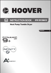 Bedienungsanleitung Hoover DYH 9913 NA1X Trockner
