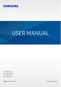 Manual Samsung SM-M127F/DSN Galaxy M12 Mobile Phone