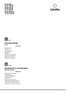 Instrukcja Scholtès TG 640 (AN) Płyta do zabudowy