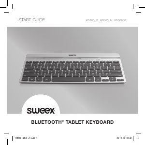 Manual Sweex KB300SP Teclado