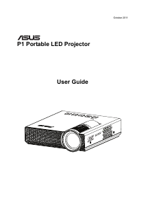 Bruksanvisning Asus P1 Projektor