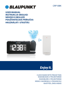 Manuál Blaupunkt CRP10BK Rádio s alarmem