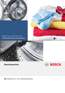 Bedienungsanleitung Bosch WAE28364FG Waschmaschine