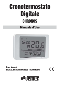Manuale Vemer Chronos Termostato