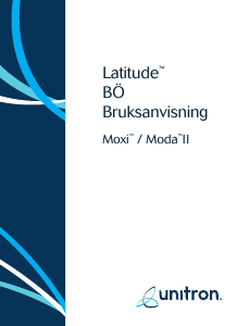 Bruksanvisning Unitron Moda II Hörapparat
