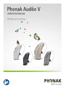 Bruksanvisning Phonak Audeo V30 Hörapparat