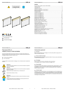 Manuale Hella tipo 11 Tenda a rullo