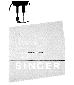 Manual Singer 2440 Sewing Machine