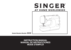 Manual Singer 2639 Protege Sewing Machine