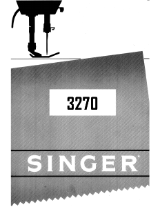 Handleiding Singer 3270 Naaimachine