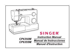 Handleiding Singer CP6350M Naaimachine