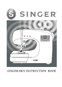 Handleiding Singer FW75 Naaimachine