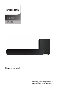 Handleiding Philips HTL1032 Luidspreker