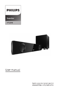 Handleiding Philips HTL1041 Luidspreker