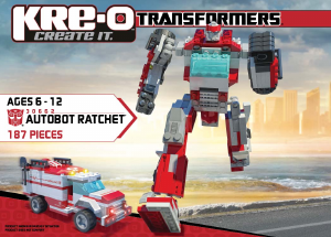 Brugsanvisning Kre-O set 30662 Transformers Autobot Ratchet