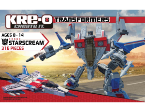Brugsanvisning Kre-O set 30667 Transformers Starscream