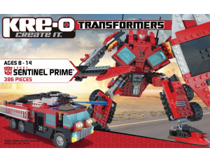 Manual de uso Kre-O set 30687 Transformers Sentinel Prime