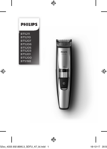Manuale Philips BT5200 Regolabarba