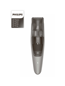 Priročnik Philips BT7510 Prirezovalnik brade