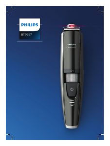 Manual Philips BT9297 Aparador de barba