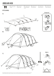 Manual Vango Joro Air 450 Tent