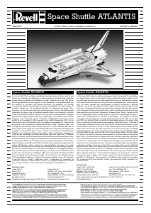 Handleiding Revell set 04544 Space and Scifi Space shuttle Atlantis