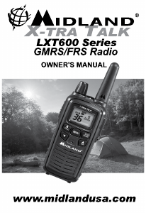 Handleiding Midland LXT600 Walkie-talkie