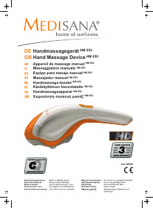 Mode d’emploi Medisana HM 850 Appareil de massage