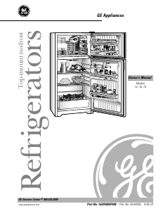 Manual GE TBX16DRKRHA Fridge-Freezer