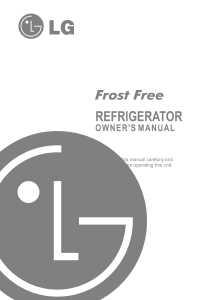Manual LG GR-T312GL Fridge-Freezer