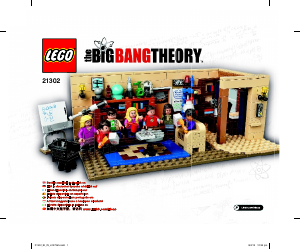 Bedienungsanleitung Lego set 21302 Ideas The Big Bang Theory