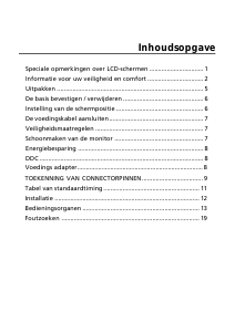 Handleiding Acer GN276HL LCD monitor