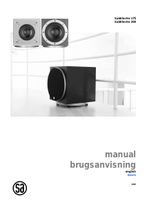 Handleiding System Audio SubElectro 200 Subwoofer