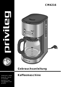 Bedienungsanleitung Privileg CM4216 Kaffeemaschine
