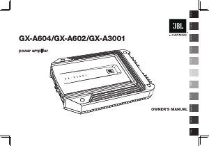 Mode d’emploi JBL GX-A602 Amplificateur de voiture