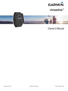 Bruksanvisning Garmin vivoactive Sportklocka