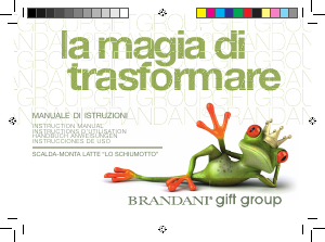 Manual Brandani 55534 Cremino Milk Frother