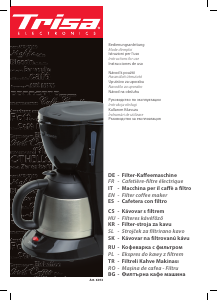 Kullanım kılavuzu Trisa Aroma Thermos Kahve makinesi