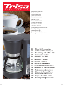 Manual Trisa Coffee OnTime Coffee Machine