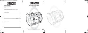 Bruksanvisning Princess 142388 New Classics Brödrost