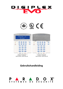 Handleiding Paradox DGP2-641RB Alarmsysteem